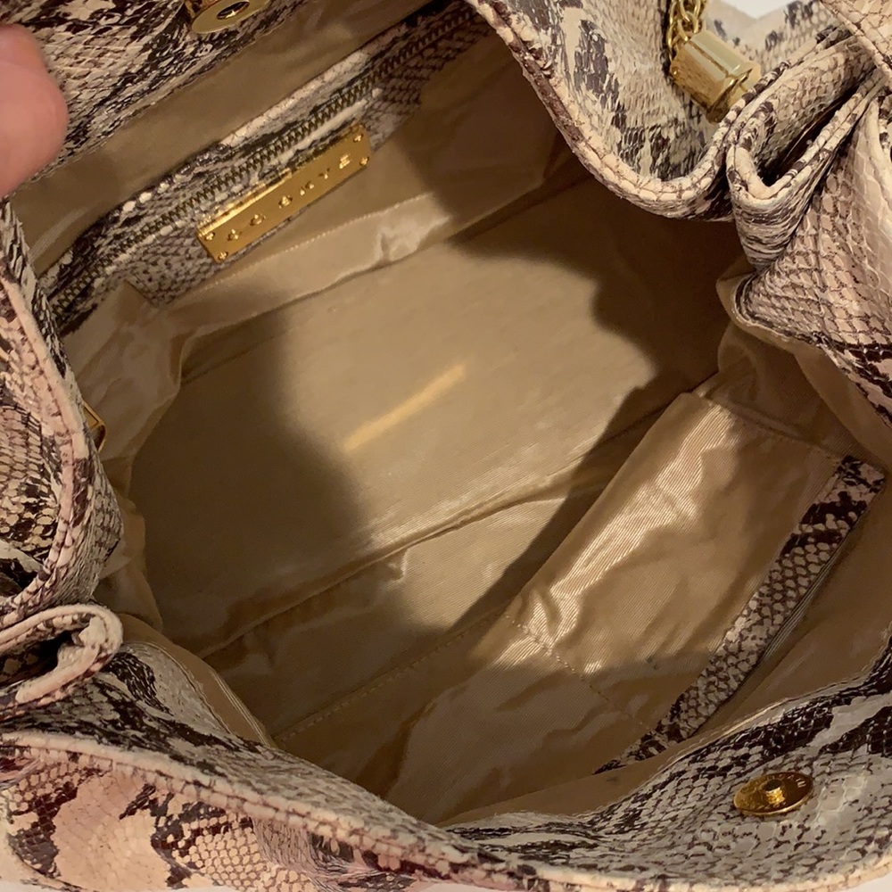 Cc Skye Python Handbag Beautiful And Like New - image 5